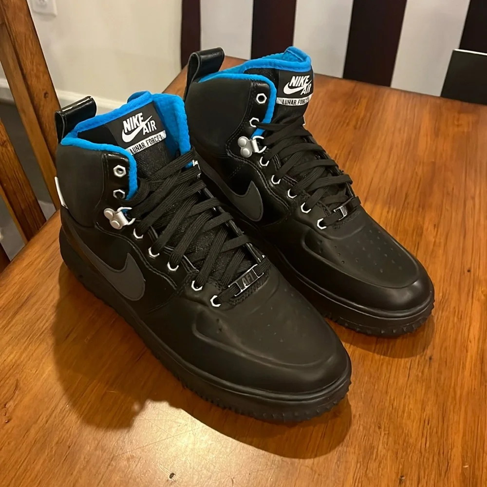 Nike Lunar Air Force 1 Sneakerboot Sneakers Boots Shoes 654481 003 Mens Size 8